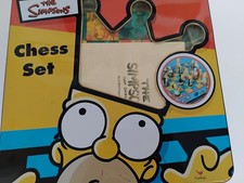 The Simpsons Chess Game Set in