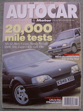 Autocar (21 April 1993) Lotus Carlton, Maserati Barchetta, Micra, Peugeot 306