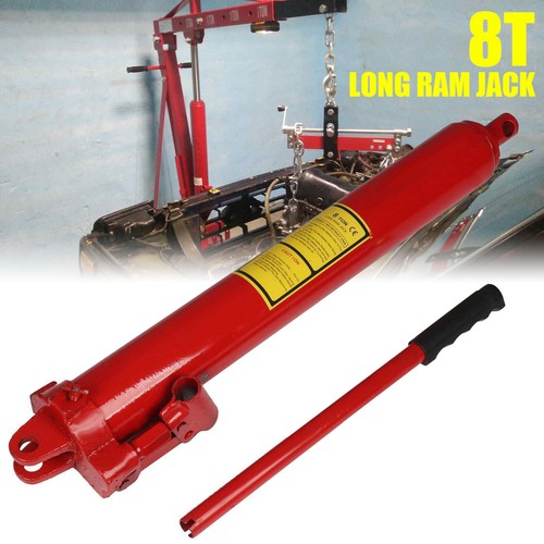 Hydraulic long ram hoist - long, jack