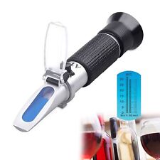 Handheld SG 1.000-1.130 Beer Refractometer 0-32% Brix Beer Content Meter Tester