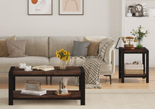 Rustic Oak Coffee Table -