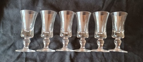Set small clear glass - 6,