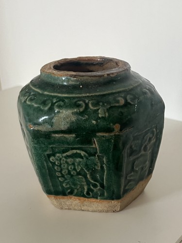 Antique chinese green glazed - green,