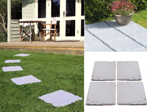 Patio stepping stones - patio, pack