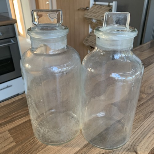 Antique handblown apothecary - handblown,