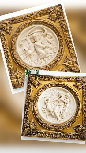 Vintage neoclassical cherub - neoclassical,