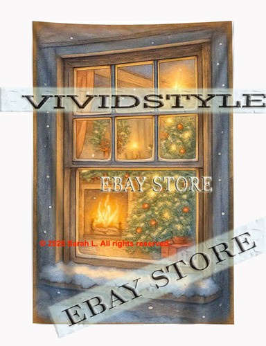 Winter cottage tapestry - winter,