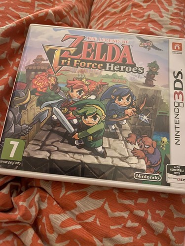 Zelda triforce heroes - 3ds, game