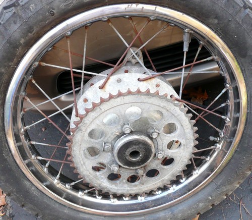 Suzuki 750 gt750 rear - 750,