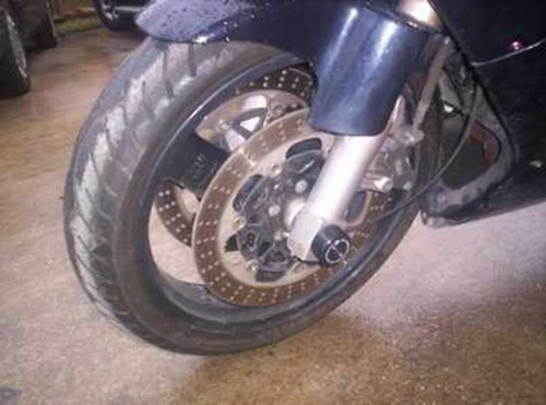 Fork protectors front - front, axle