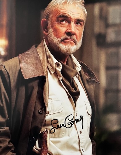 Sean connery signed photo - sean,