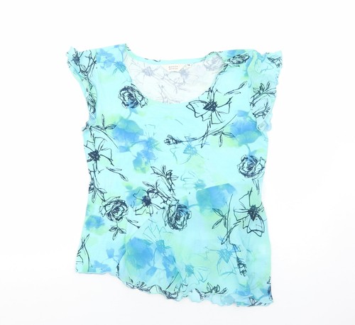 Mandy marsh womens blue floral - mandy,