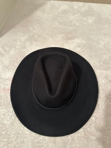 Cowboy hat black crushable - cowboy,