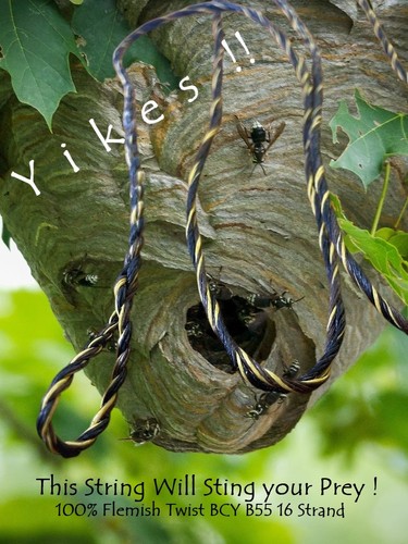 B55 flemish twist bowstring - twist,