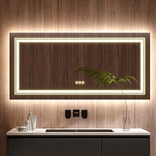 Super large led bathroom - large,