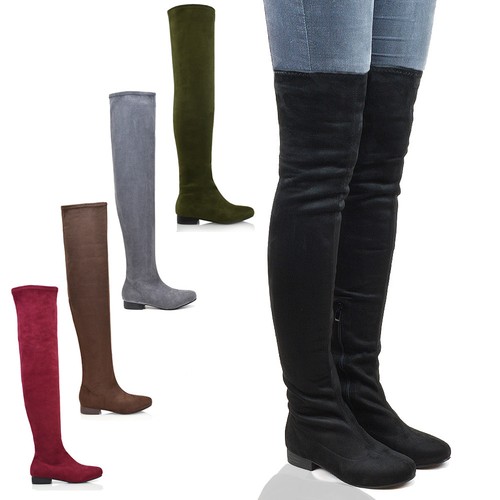 Womens thigh high boots ladies - high,
