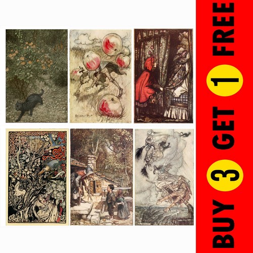 Arthur rackham art picture - rackham,