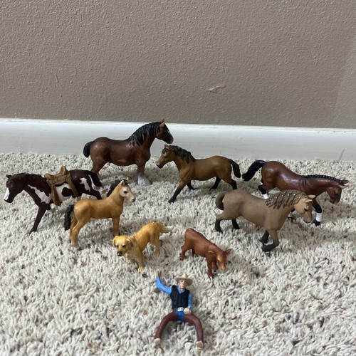 Lot schleich figures 6 - lot, 9