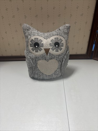 Fabric gray owl weighted - fabric, door