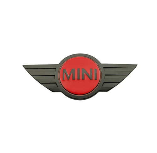 Red black mini cooper - red,