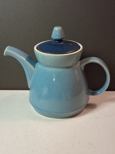 Denby blue jetty stoneware tea - blue,