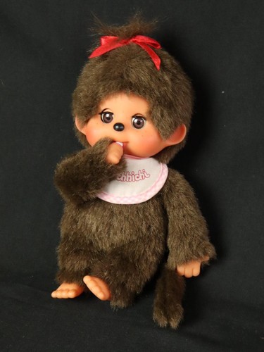 Vintage monchichi monkey with - vintage,