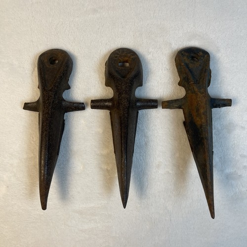 Set vintage cast iron - cast, sickle