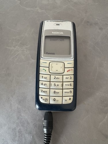 Vintage nokia 1112 no back - nokia,