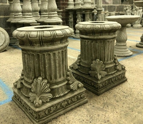 Garden pedestals plinths