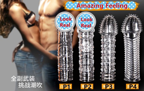 Penis sleeve extender condom - penis,