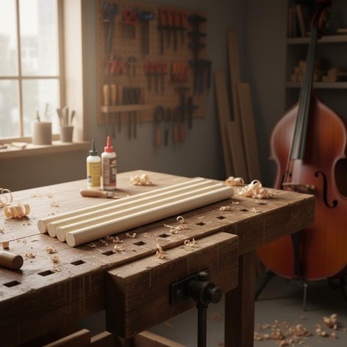 Pieces double bass sound - double,