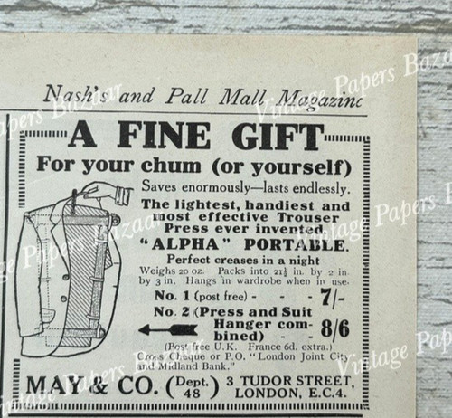 Alpha portable trousers press - alpha,