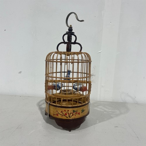 Vintage chinese bamboo - vintage, bird