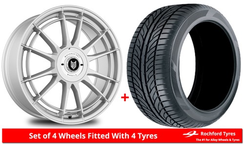 Alloy wheels tyres fox - 18",