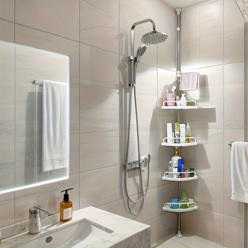 Tier telescopic bathroom - 4,