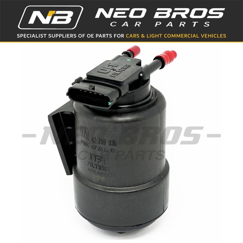 Fuel filter housing ufi - &, housing,