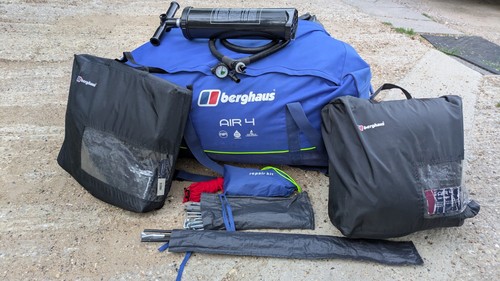 Berghaus air inflatable tent - air,