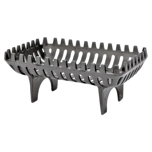 Cast iron fire grate - cast,