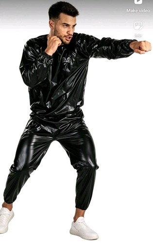 Sweat suit pvc gym - sweat,