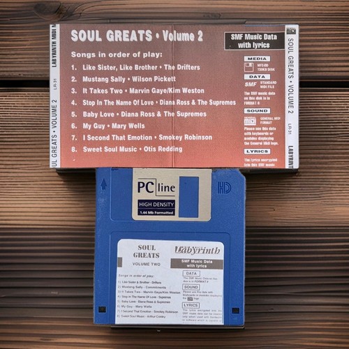 Soul greats midi song files - song,