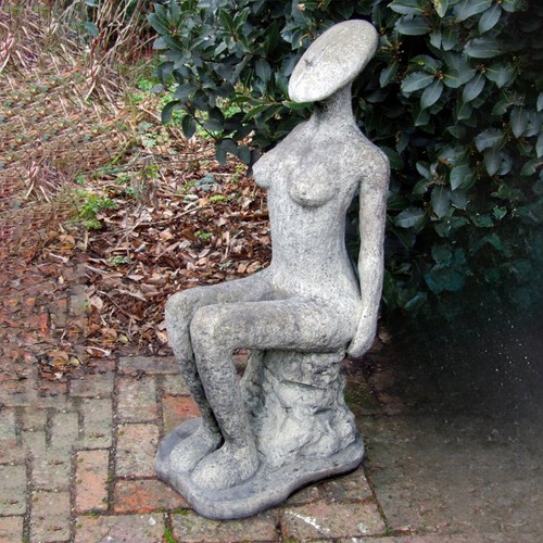 Fadila nude modern - nude, stone
