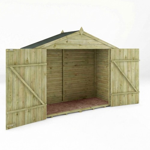 Wooden bike store shed garden - wooden,