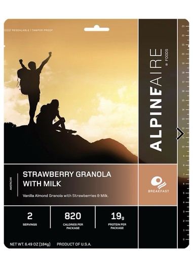 Alpineaire strawberry granola - strawberry,