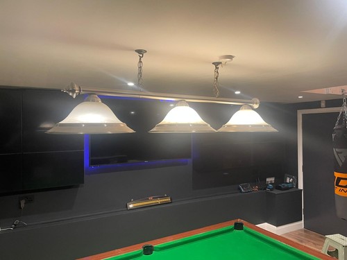 Canopy lighting pool table - canopy,