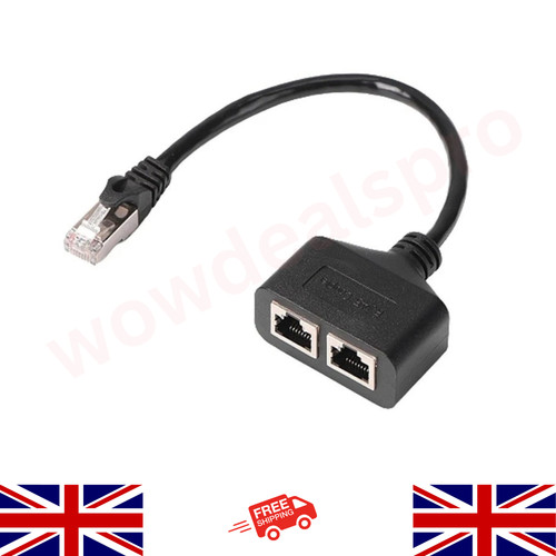 Rj45 ethernet splitter cable - splitter,