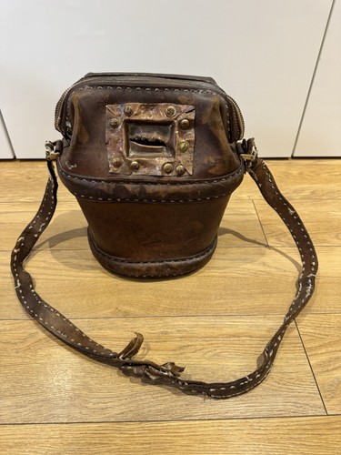 Antique tubbs leather - gd,