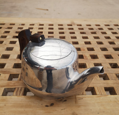 Vintage picquot ware tea pot - ware,