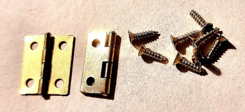 Small hinges 17mm - small, with