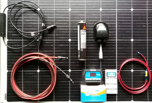 250 watt solar panel kit - panel, flexi