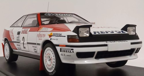 Sainz model car toyota celica - model,